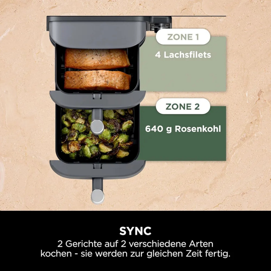 Aire Fryer NINJA Double Stack XL 9,5L – Image 4