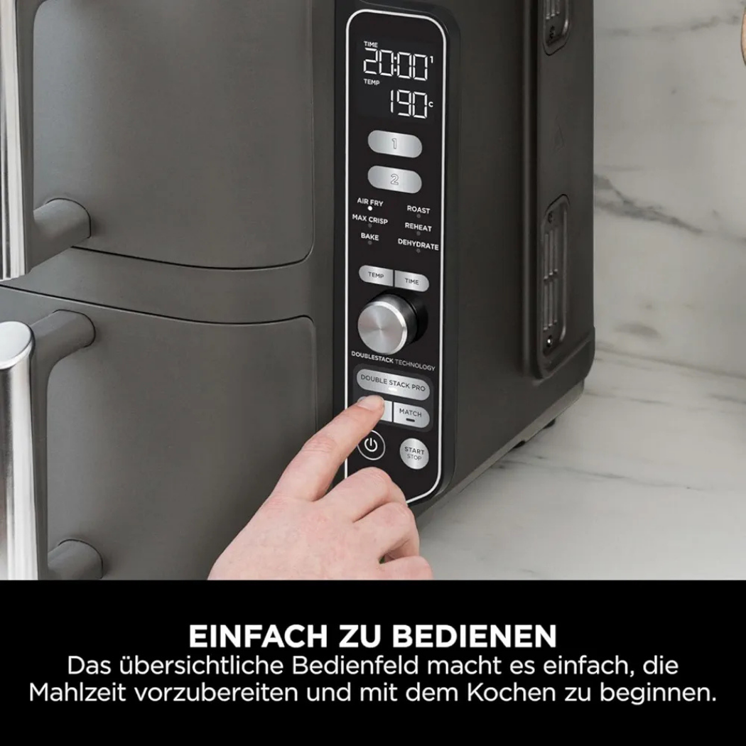 Aire Fryer NINJA Double Stack XL 9,5L – Image 5