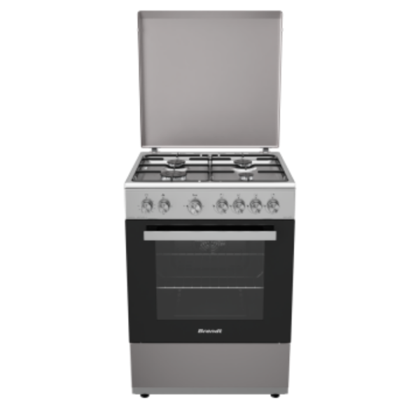 Cuisinière  Brndt Mixte 60 cm Inox