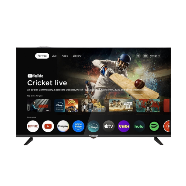 TV CRISTOR I6 65" DLED GOOGLE TV 4K UHD