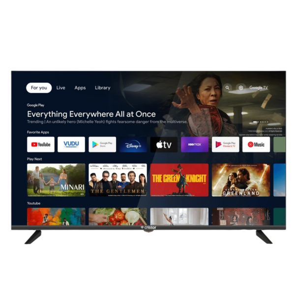 TV CRISTOR I5 43" DLED GOOGLE TV FHD