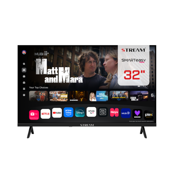 TV Stream 32" Smart easy