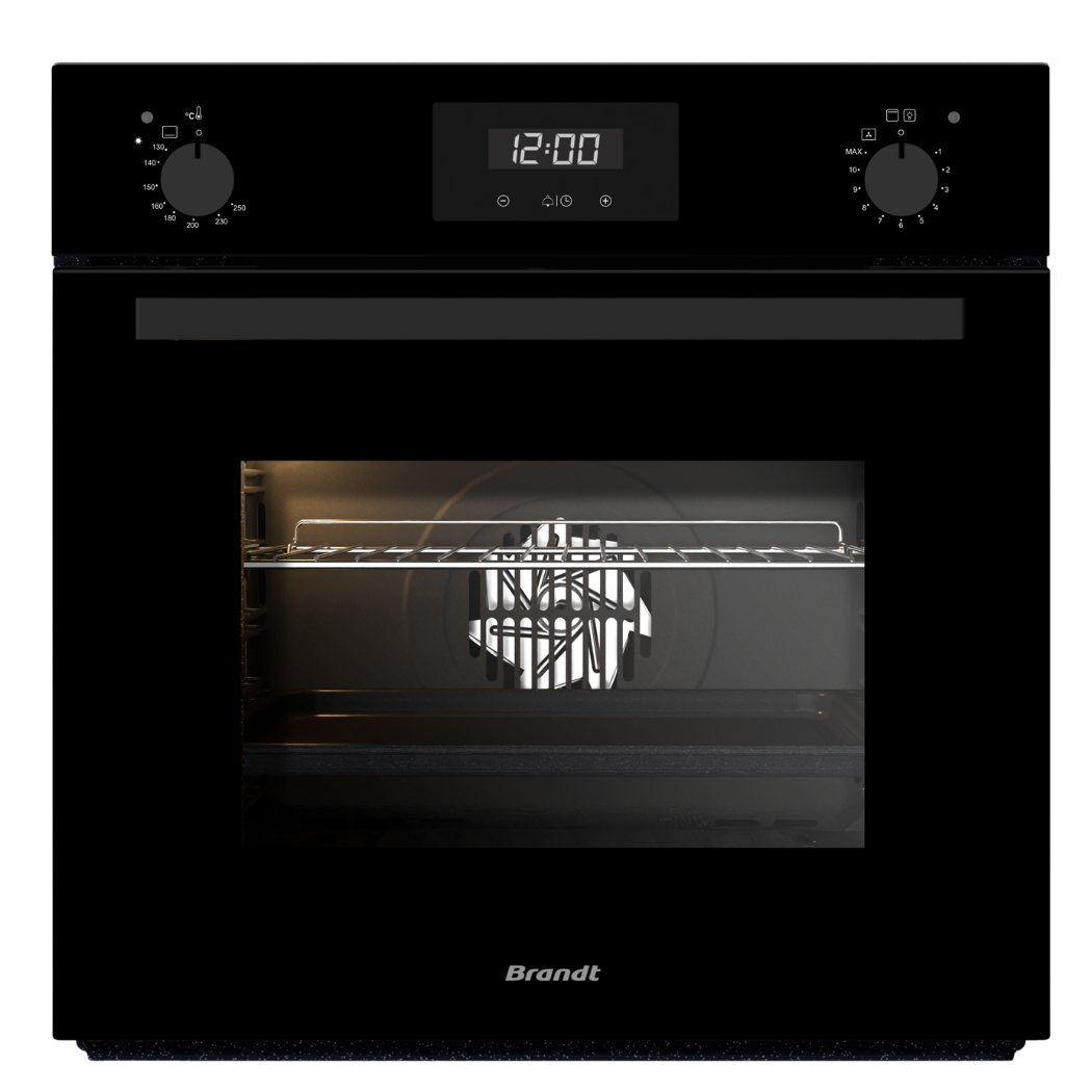 Four Encastrable Mixte Brandt 60 L Noir