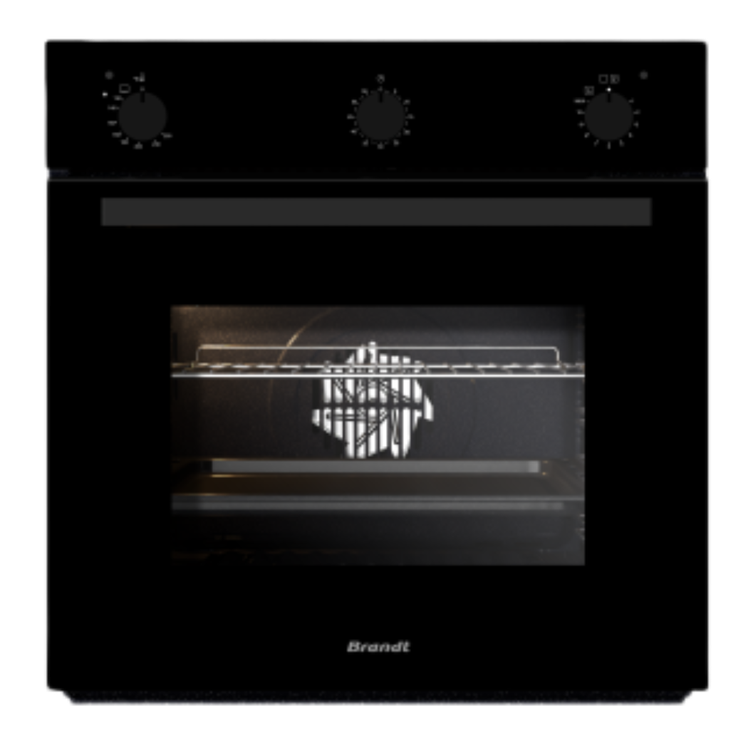 Four Encastrable Mixte Brandt 60 L Noir