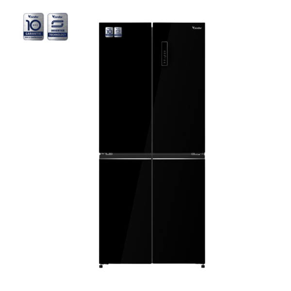 Réfrigérateur Condor Cross Door Black Glass